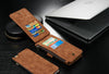 Apple iPhone 7, 7 Plus Multi-functional Cards Holder Leather Wallet Case