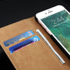 Apple iPhone 7, 7 Plus Flip Genuine Leather Wallet Case