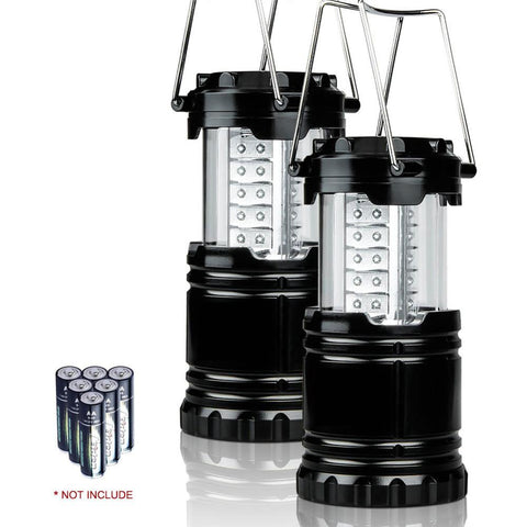 Super Bright 30 Portable Outdoor LED Lantern Water Resistant Camping Lighting Lamp