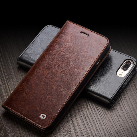 Apple iPhone 7/7 Plus Original Handmade Genuine Leather Premium Case