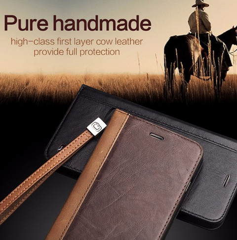 Apple iPhone 7, 7 Plus Genuine Leather case