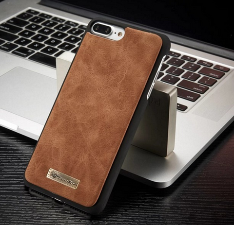 Apple iPhone 7, 7 Plus Multi-functional Cards Holder Leather Wallet Case